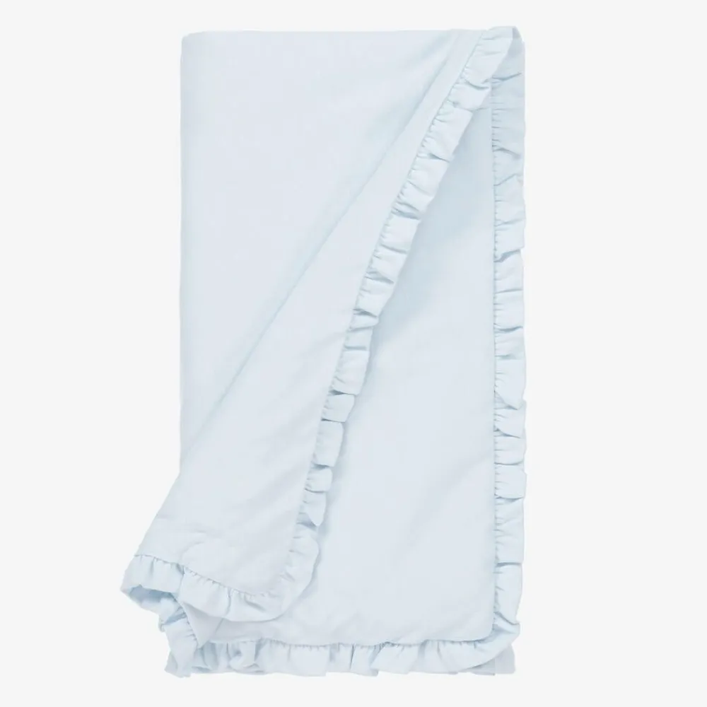 Nanán Blankets & Shawls*Light Blue Padded Blanket (85cm)