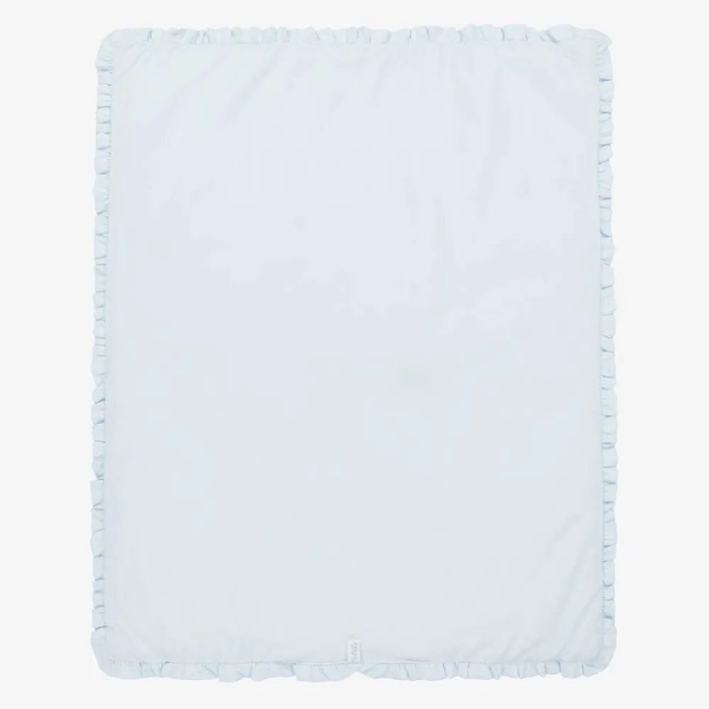 Nanán Blankets & Shawls*Light Blue Padded Blanket (85cm)