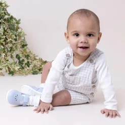 Early Days First Walkers|First Walkers*Light Blue T-Bar Shoes