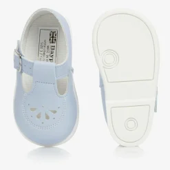 Early Days First Walkers|First Walkers*Light Blue T-Bar Shoes
