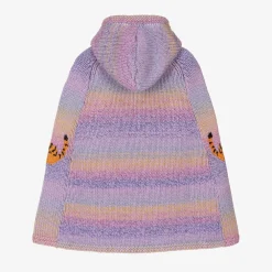 Gucci Coats & Jackets*Lilac Purple Cat Wool Poncho