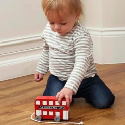 Orange Tree Toys Toys|Toys*London Bus Pull Along Toy (13cm)