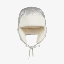 Elodie Hats|Hats*Metallic Silver Trapper Hat