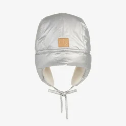 Elodie Hats|Hats*Metallic Silver Trapper Hat