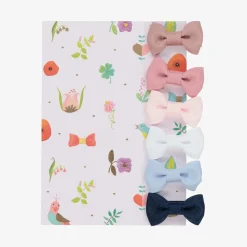 Milledeux Hair Accessories*Mini Bow Hair Clips (6 Pack)