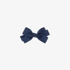 Peach Ribbons Hair Accessories*Navy Blue Bow Hair Clip (7cm)