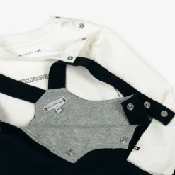 Tommy Hilfiger Outfit Sets|Outfit Sets*Navy Blue Corduroy Baby Dungaree Set