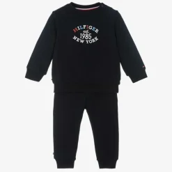 Tommy Hilfiger Tracksuits*Navy Blue Cotton Baby Tracksuit