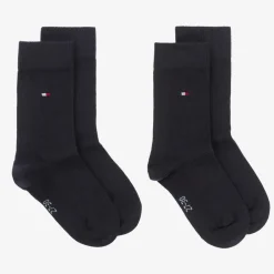 Tommy Hilfiger Socks*Navy Blue Cotton Socks (2 Pack)