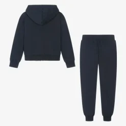 Moschino Kid-Teen Tracksuits|Tracksuits*Navy Blue Cotton Tracksuit