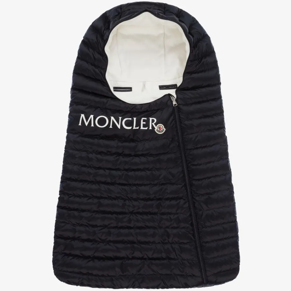 Moncler Enfant Gifts*Navy Blue Down Padded Nest (68cm)