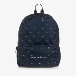 Tommy Hilfiger Bags|Bags*Navy Blue Flags Canvas Backpack (40cm)