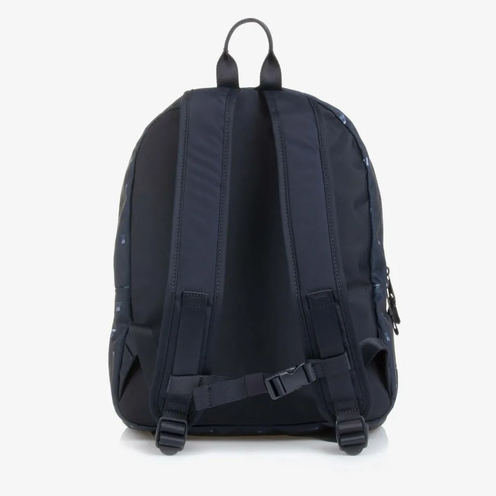 Tommy Hilfiger Bags|Bags*Navy Blue Flags Canvas Backpack (40cm)
