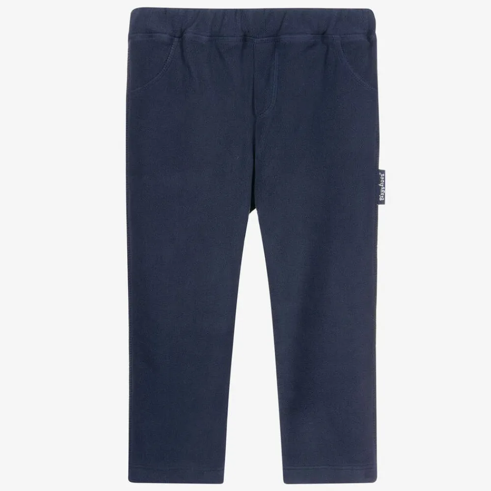 Playshoes Trousers|Trousers*Navy Blue Fleece Trousers