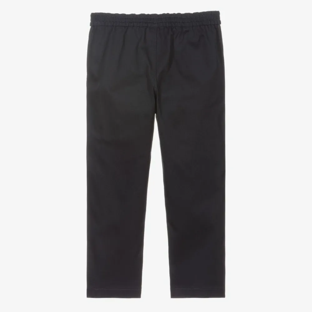 Gucci Trousers*Navy Blue Gabardine Trousers