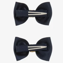 Milledeux Hair Accessories*Navy Blue Hair Clips (2 Pack)