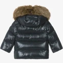 Moncler Enfant Coats & Jackets*Navy Blue K2F Down Padded Jacket