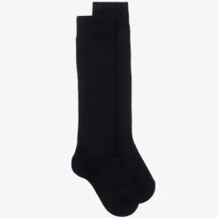Falke Socks|Socks*Navy Blue Knee High Wool Socks