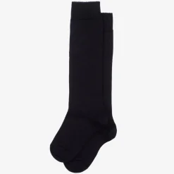 Falke Socks|Socks*Navy Blue Knee High Wool Socks