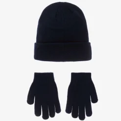 Nike Gifts|Hats*Navy Blue Knitted Hat Set