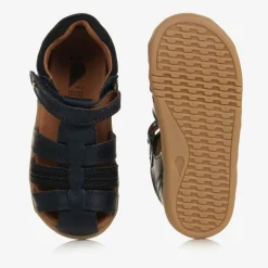 Bobux IWalk Sandals|Sandals*Navy Blue Leather Sandals