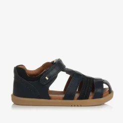Bobux IWalk Sandals|Sandals*Navy Blue Leather Sandals