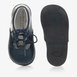 Childrens Classics Brogues|Brogues*Navy Blue Leather Shoes