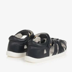 Bobux IWalk Sandals|Sandals*Navy Blue Leather Velcro Sandals