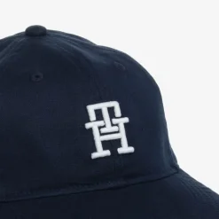Tommy Hilfiger Hats|Hats*Navy Blue Linen Cap