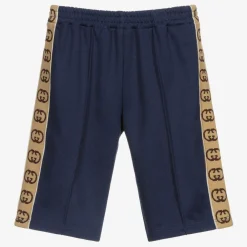Gucci Shorts|Shorts*Navy Blue Logo Shorts