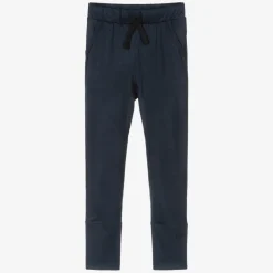 Smalls Merino Trousers*Navy Blue Merino Wool Slim Joggers