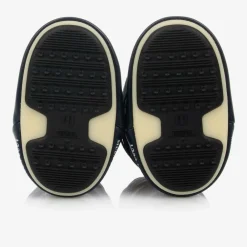 Moon Boot Snow Boots|Snow Boots*Navy Blue Mini Nylon Snow Boots