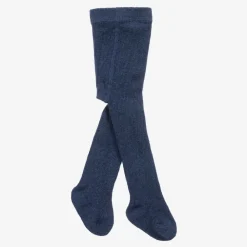 Mayoral Tights*Navy Blue Organic Cotton Baby Tights