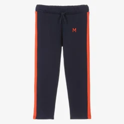 Mini Rodini Trousers|Trousers*Navy Blue Organic Cotton Joggers