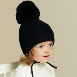 Sätila of Sweden Hats*Navy Blue Park Large Pom-Pom Hat