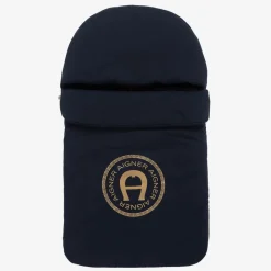 AIGNER Gifts*Navy Blue Pima Cotton Nest (73cm)