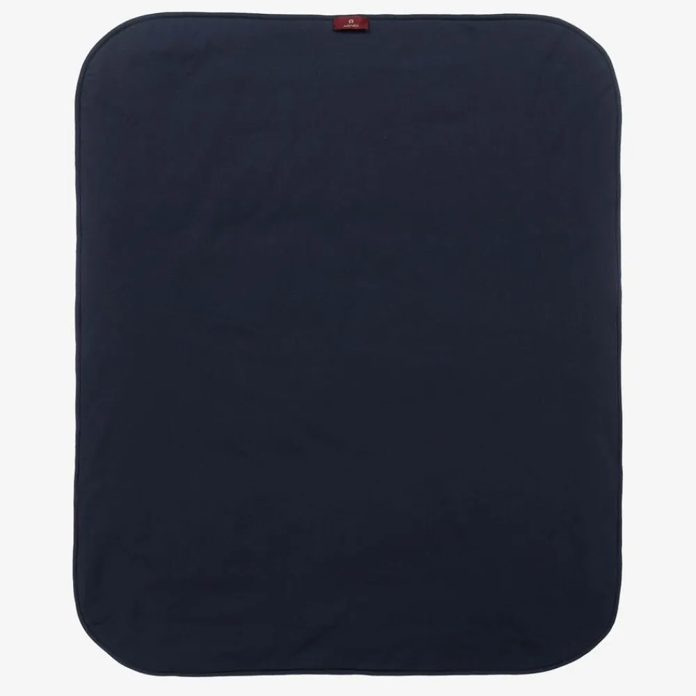 AIGNER Gifts*Navy Blue Pima Cotton Padded Blanket (90cm)
