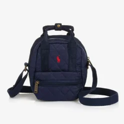 Ralph Lauren Bags|Bags*Navy Blue Quilted Messenger Bag (20cm)