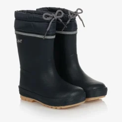 CeLaVi Rain Boots|Rain Boots*Navy Blue Rubber Rain Boots