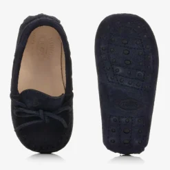 Tods Loafers & Moccasins|Loafers & Moccasins*Navy Blue Suede Leather Moccasins