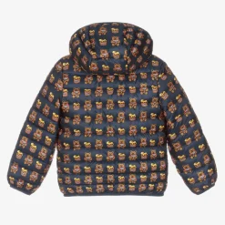 Guess Coats & Jackets|Coats & Jackets*Navy Blue Teddy Bear Puffer Jacket