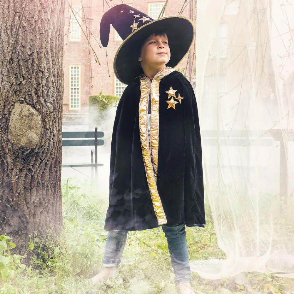 Souza Costumes|Costumes*Navy Blue Velour Wizard Cape