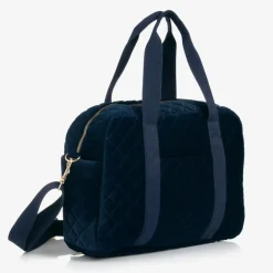 Milledeux Bags|Gifts*Navy Blue Velvet Changing Bag (45cm)