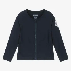 Vilebrequin Swimwear|Swimwear*Navy Blue Zip-Up Swim Top (UPF50+)