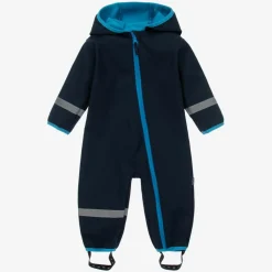 Playshoes Coats & Jackets|Coats & Jackets*Navy Fleece-Lined Rain Suit