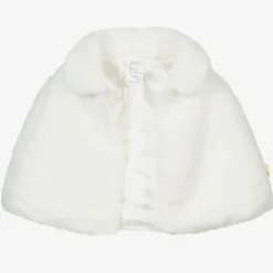 Souza Coats & Jackets*Off-White Faux Fur Cape
