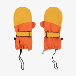 Roarsome Snowwear|Snowwear*Orange & Yellow Ski Mittens