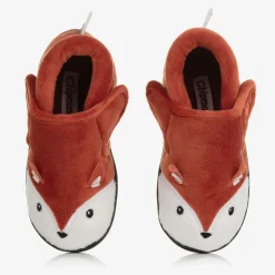 Chipmunks Slippers|Slippers*Orange Fox Velcro Slippers