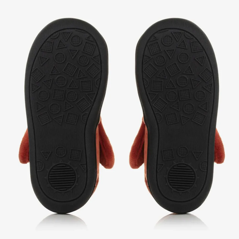 Chipmunks Slippers|Slippers*Orange Fox Velcro Slippers