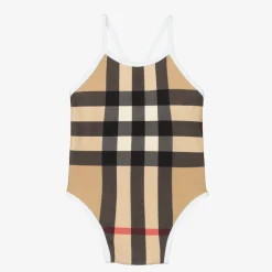 Burberry Swimwear*Oversized Check Baby Swimsuit